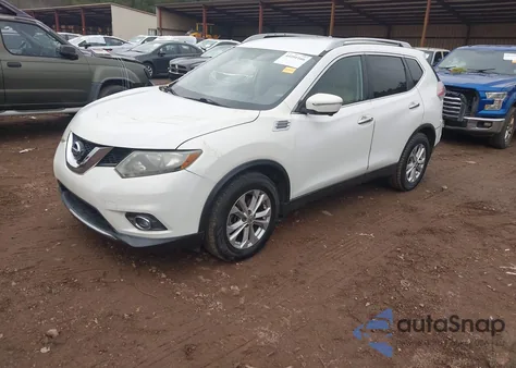 2014 Nissan Rogue Sv from USA, damaged, VIN 5N1AT2MT0EC753881